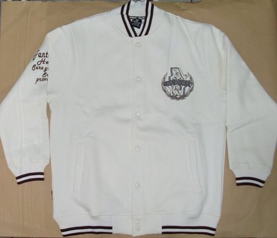 AIRWALK長袖外套(厚ㄉ正面左胸AW圖案--AA71508D米白色) 棉質布料 運動外套 正品 華龍公司貨 P4