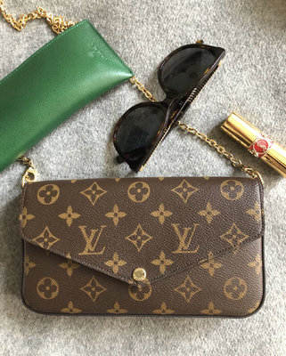 LV M61276  FÉLICIE pouch 三合一包