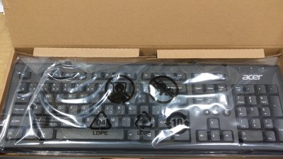 全新Acer 宏碁 原廠USB鍵盤 PR1101V