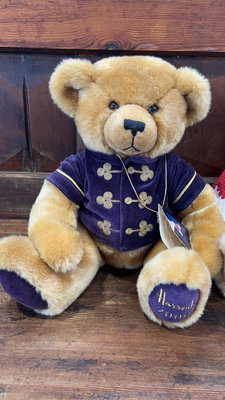 英國Harrods熊哈羅德泰迪熊 2000年的紀念小熊
