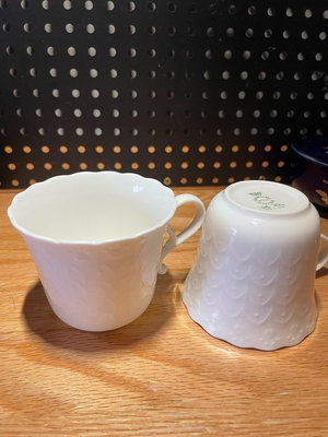 日本回流瓷器，鳴海NARUMI骨瓷咖啡杯，細節如圖，全品未見