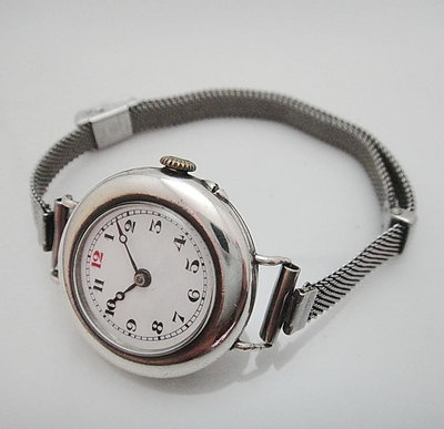 【timekeeper】 40年代瑞士製懷錶式純銀機械錶/淑女錶(免運)