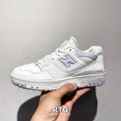 NEW BALANCE 550 BBW550BV 白紫 復古 皮革 拼接 韓系 休閒 女鞋