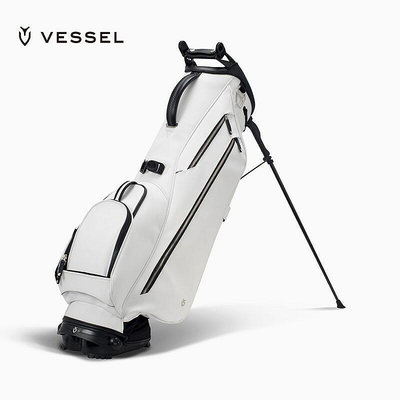 眾誠優品 VESSEL新款高爾夫球包超輕皮革輕便支架包袋男女7寸4格2.18kg GF2475