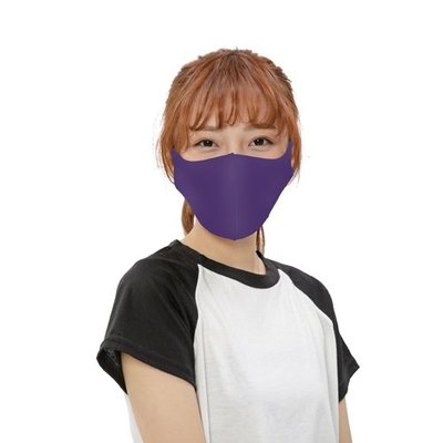 【勤逸軒】Prodigy超透氣MIT防曬立體口罩-亮麗紫1入