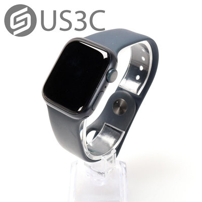 【US3C-桃園春日店】公司貨 Apple Watch Series 7 41mm GPS 午夜色鋁合金錶殼 智慧型手錶 二手手錶