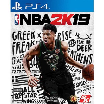 【全新未拆】PS4 美國職業籃球賽 2019 NBA 2K19 中文版【台中恐龍電玩】