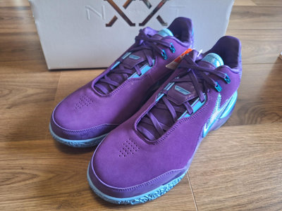 4 黃蜂紫藍籃球鞋 nike  zm lebron nxxt gen ampd ep us12 30cm 全新正品公司貨