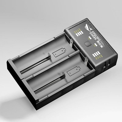 電池充電器強光手電筒18650鋰電池充電器3.7v多功能萬能26650通用座充4雙槽