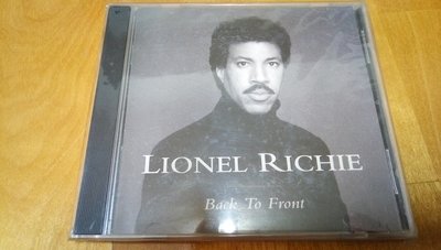 二手首版CD~萊諾里奇Lionel  Richie (Back  to  front 精選)有細紋不影響音質