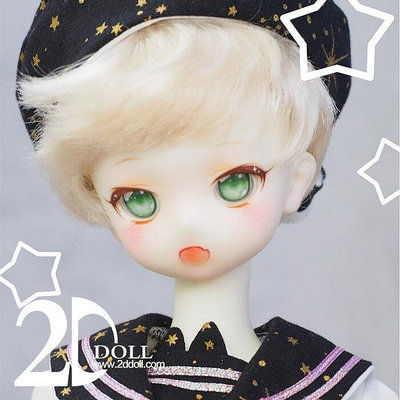 極致優品 BJD娃娃【2D】 2ddoll 菜菜 14 男娃女娃 4分 SD BJD265