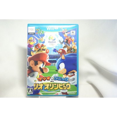 [耀西]二手 純日版 任天堂 Wii U WiiU 瑪利歐＆索尼克 AT 里約熱內盧奧運 含稅附發票