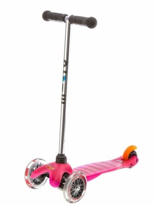 「出清特價」瑞士 micro滑板車 mini micro 兒童滑板車(橘丶桃紅色）
