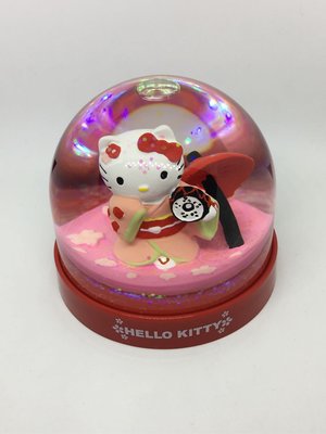 Hello Kitty日本人型水晶球擺示（日本限定款