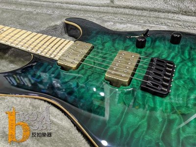 【反拍樂器】ESP E-II M-II NT BLACK TURQUOISE BURST 電吉他 代理公司貨