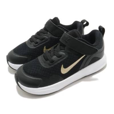 Nike 小童 WEARALLDAY (TD) 休閒鞋 魔鬼氈 黑 CJ3818005  定價:1500 尺寸:US7c-10c(16cm)