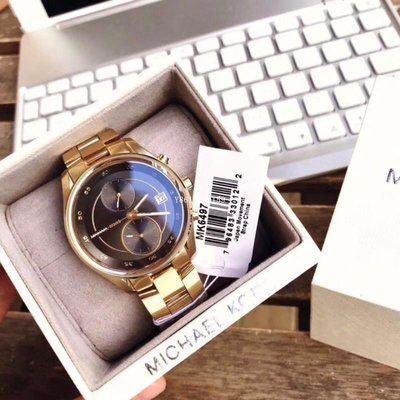Michael Kors手錶 MK6497輪迴命運腕錶不鏽鋼錶帶腕錶/女錶