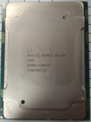 Intel Xeon Silver 4114 2.2GHz 伺服器CPU 正式版
