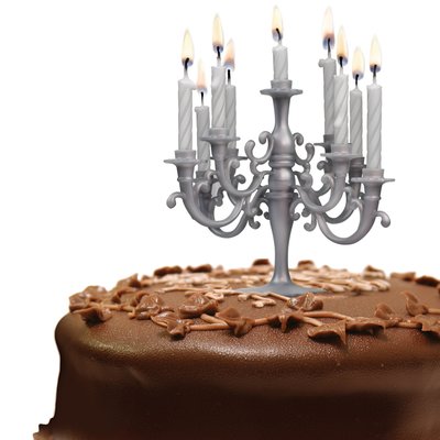 美國Fred & Friends迷你歐式經典燭臺（Cake Candelabra - Candle Holder）