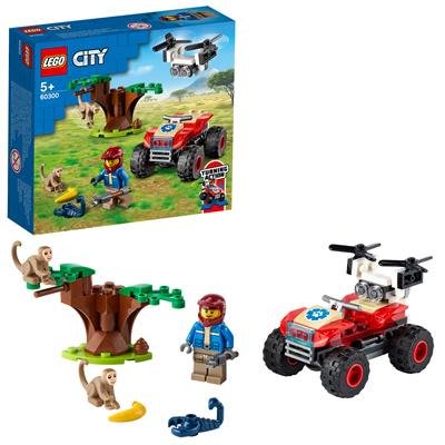 現貨 樂高 LEGO  City  城市系列 60300  野生動物救援沙灘車 全新未拆 公司貨