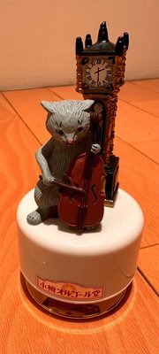 小樽音樂盒堂 大提琴貓音樂盒 日本製