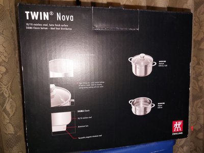雙人牌Twin Nova湯鍋+蒸鍋