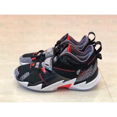 【正品】Nike Jordan Why Not Zer0.3黑紅 爆裂紋 籃球鞋CD3002-006