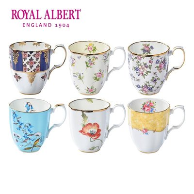 熱銷 Royal Albert阿爾伯特百年系列骨瓷馬克杯/茶杯/咖啡杯歐式小奢華精品