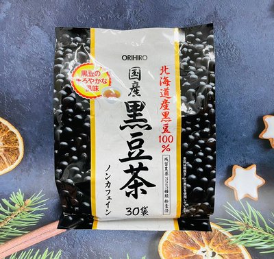 日本 ORIHIRO 北海道國產黑豆茶 180g (30入)