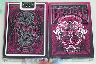 【USPCC撲克】撲克牌 BICYCLE Emperor RED