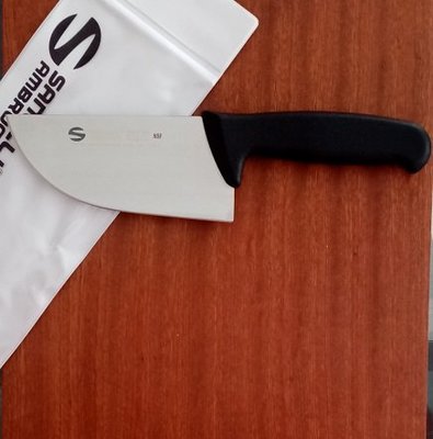 E義大利製Sanelli氮化鉬釩鋼~豬肉刀~片刀~切滷菜刀~屠夫刀~起司刀