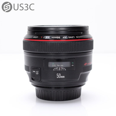 【US3C-台南店】佳能 Canon EF 50mm F1.2 L USM 定焦鏡大光圈標準鏡頭 環形超聲波馬達 二手單眼鏡頭