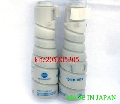 KONICA MINOLTA bizhub DI 210 162 1611 2011 350 250 152f 181 TN114影印機原廠碳粉