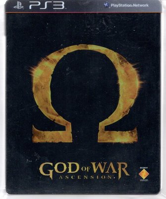 {瓜瓜皮}PS3 二手品 中文版 戰神 崛起 鐵盒版 God of War: Ascension(遊戲都能回收)