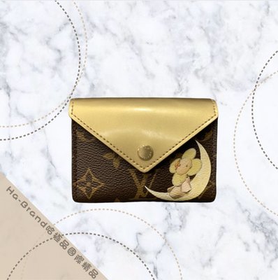 【哈極品】收藏品《Louis Vuitton LV 老花字紋 VIVIENNE MOON 撲克牌及隨身包/名片夾》