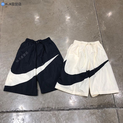 Nike 耐吉 耐克/NIKE男子運動寬松休閑大勾子梭織五分褲短褲FB7870-010-113