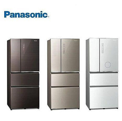 Panasonic國際牌 610L 1級變頻4門電冰箱 NR-D611XGS 自動製冰 玻璃冰箱 最高36期