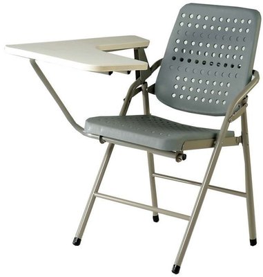 【中和利源店面專業賣家】全新 折合椅【台灣製】摺疊椅 會客椅 會議椅 課桌椅 大學椅 塑鋼 桌板補習班椅