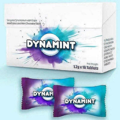 【代購】馬來西亞原裝進口 免運 DYNAMINT 冷糖 薄荷糖 男士精力糖 冷糖滋補品 一盒10顆