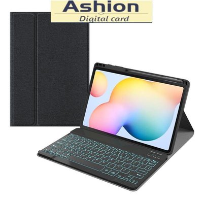 現貨熱銷-適用于三星Galaxy Tab S6 Lite 10.4英寸SM-P610藍伢鍵盤保護套原裝全包P615平板皮