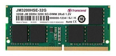 Transcend 創見 32GB JetRam DDR4 3200 筆記型記憶體 JM3200HSE-32G