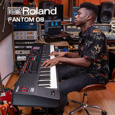 小叮噹的店 - ROLAND Fantom 08 合成器 88鍵 PHA-4 加重琴鍵 Fantom-0系列