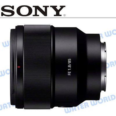 【中壢NOVA-水世界】SONY FE 85MM F1.8 定焦大光圈 全片幅 SEL85F18 公司貨