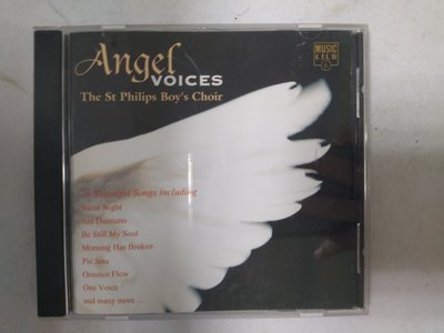 昀嫣音樂(CDa77)  Angel VOICES The St Philips Boy's Choir 保存如圖