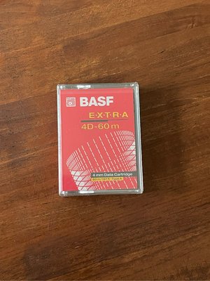 全新早期Basf extra 40d 60m 小空白錄音帶/卡帶