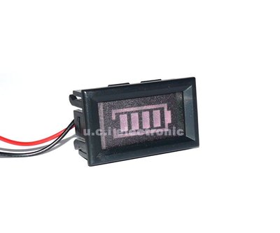 【UCI電子】(X-1) 1S~4S鋰電池組 電量指示燈 4.2-16.8V鉛酸蓄電量顯示器