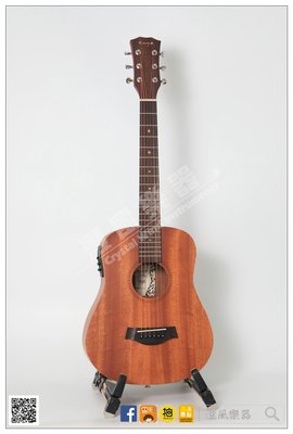 【澄風樂器】美國 Enya 34吋 EB-01EQ 旅行電木吉他 木吉他 桃花芯木