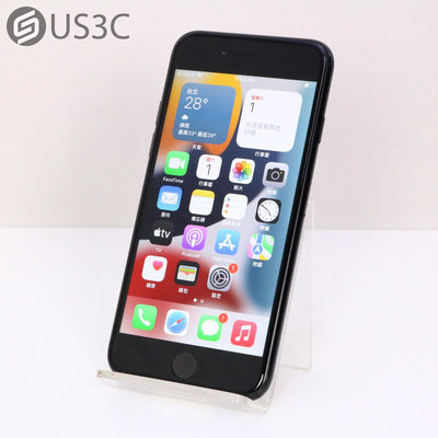 【US3C-高雄店】【一元起標】台灣公司貨 Apple iPhone 7 128G 黑色 4.7吋 指紋解鎖 Touch ID 空機 蘋果手機