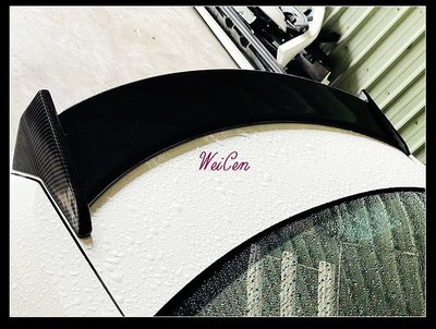 ☆偉宸W C☆水轉印碳纖 豐田 ALTIS 11代 11.5代 碳纖紋尾翼 鴨尾 擾流板 空力套件 黏貼式尾翼 瑕疵品