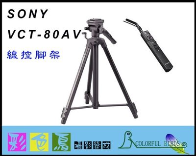 彩色鳥 (相機出租 腳架出租 )租 SONY VCT-80AV 線控腳架 XR550